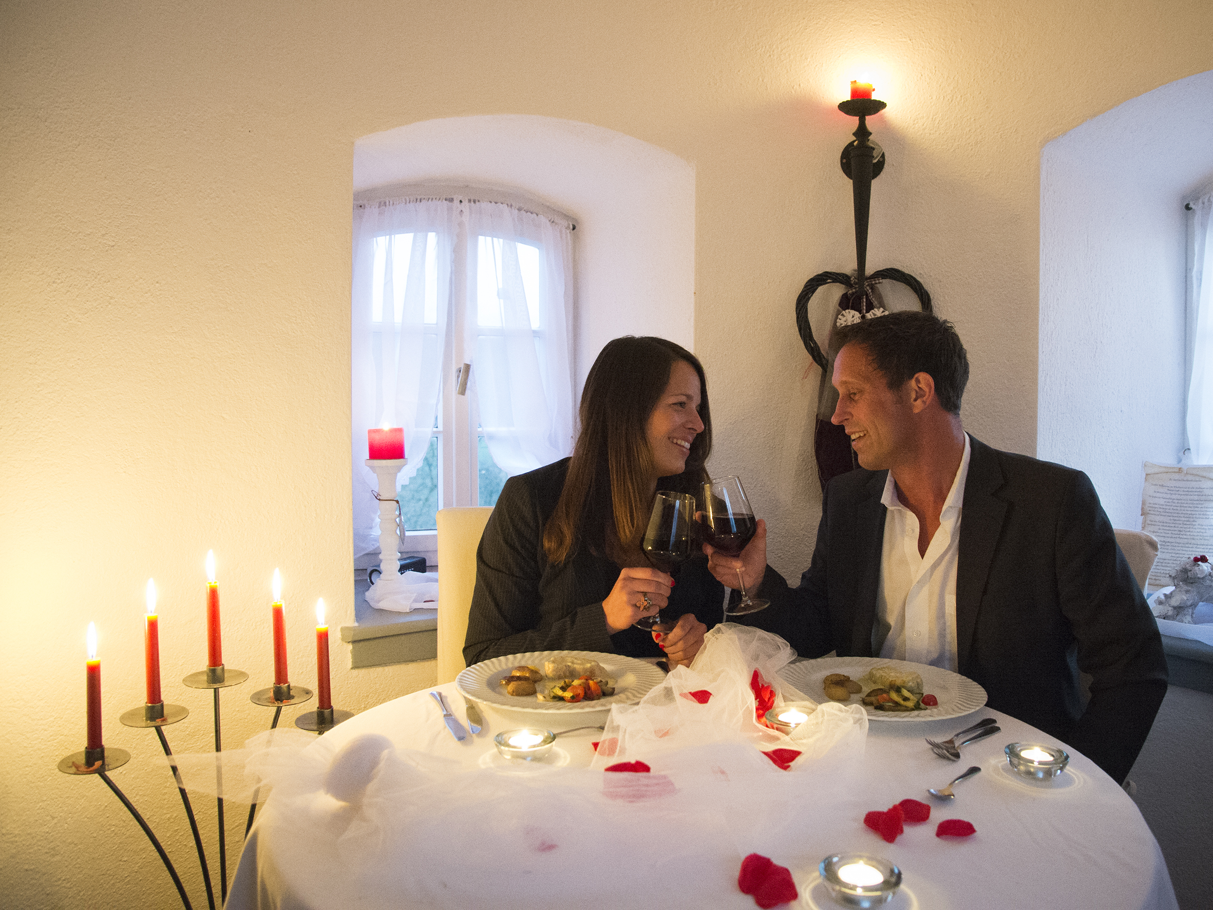 Candle Light Dinner Gasthaus AltLichtenberg